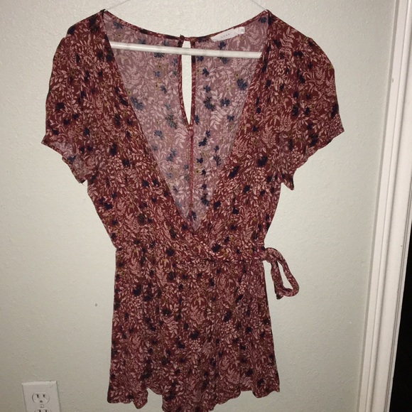 Lush Dresses & Skirts - Floral romper